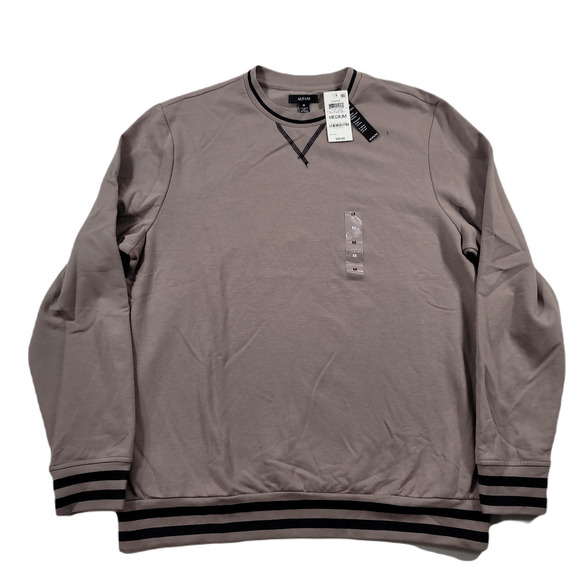 Alfani Fleece‎ Sweatshirt Mens Medium Wallstreet Grey $50 - Picture 1 of 7